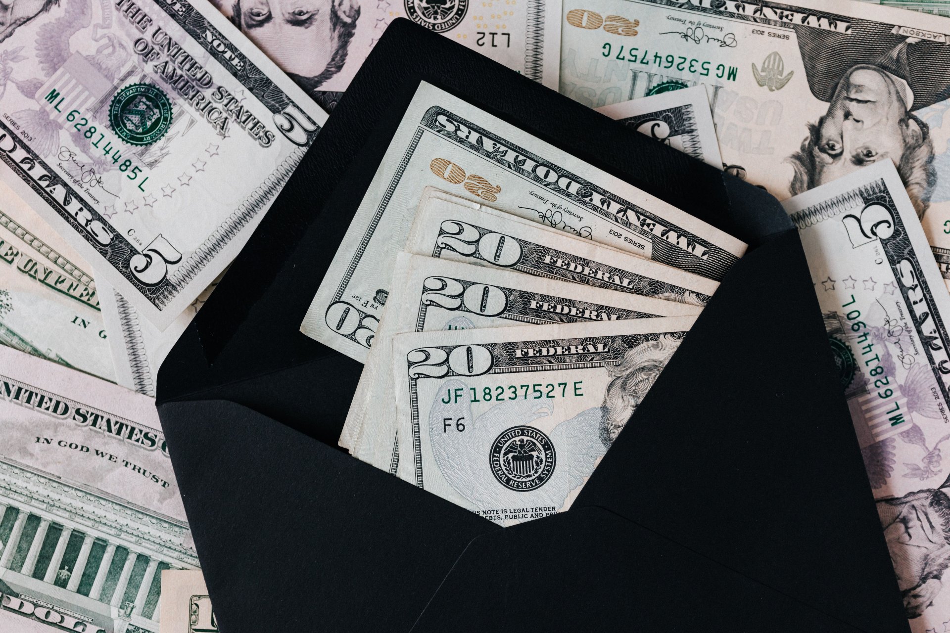Various credit cards for payment testing