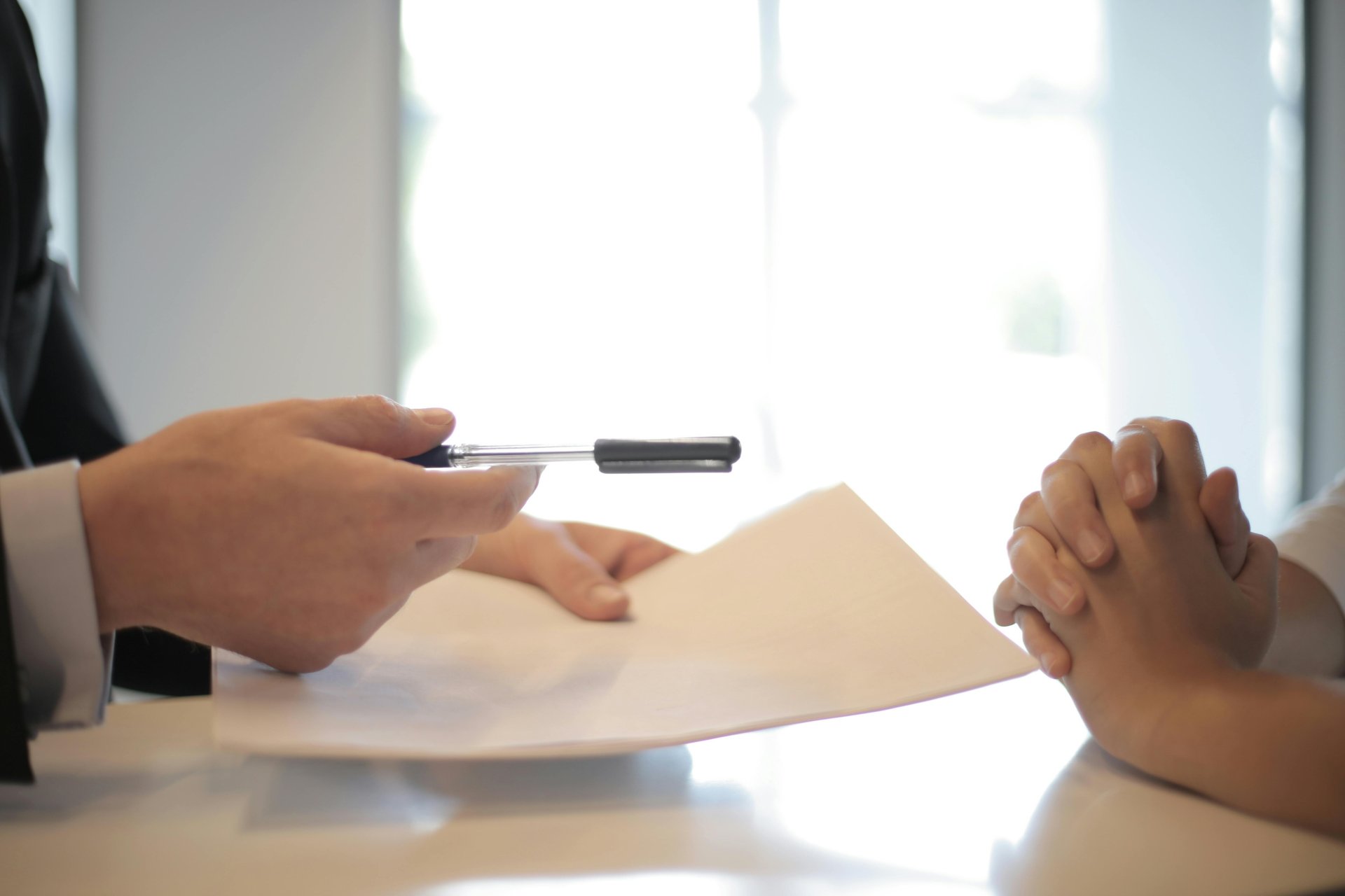 Signing contracts