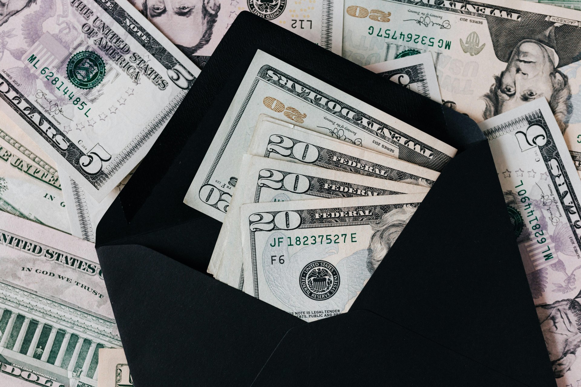 Various credit cards for payment testing