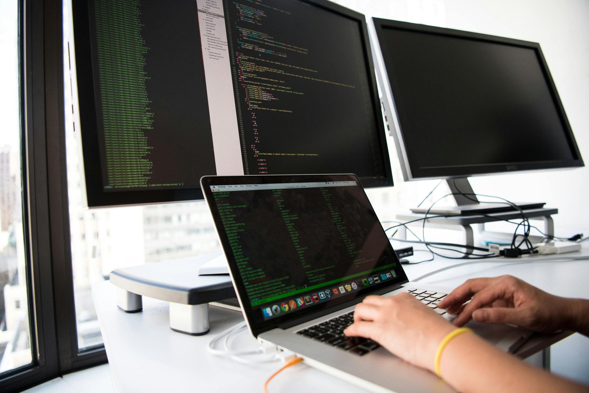 Database with test data