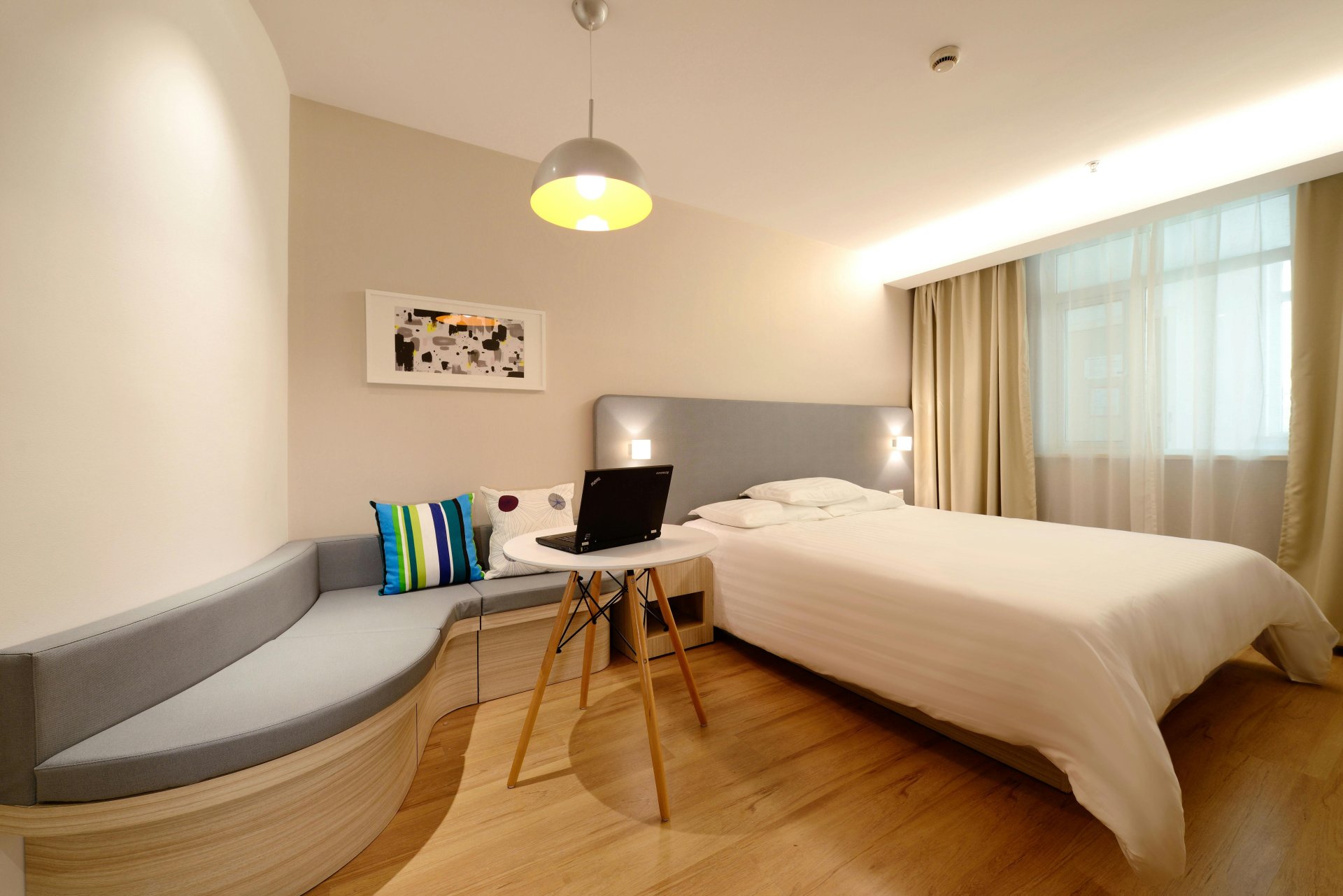 Welcome setup for rental guests